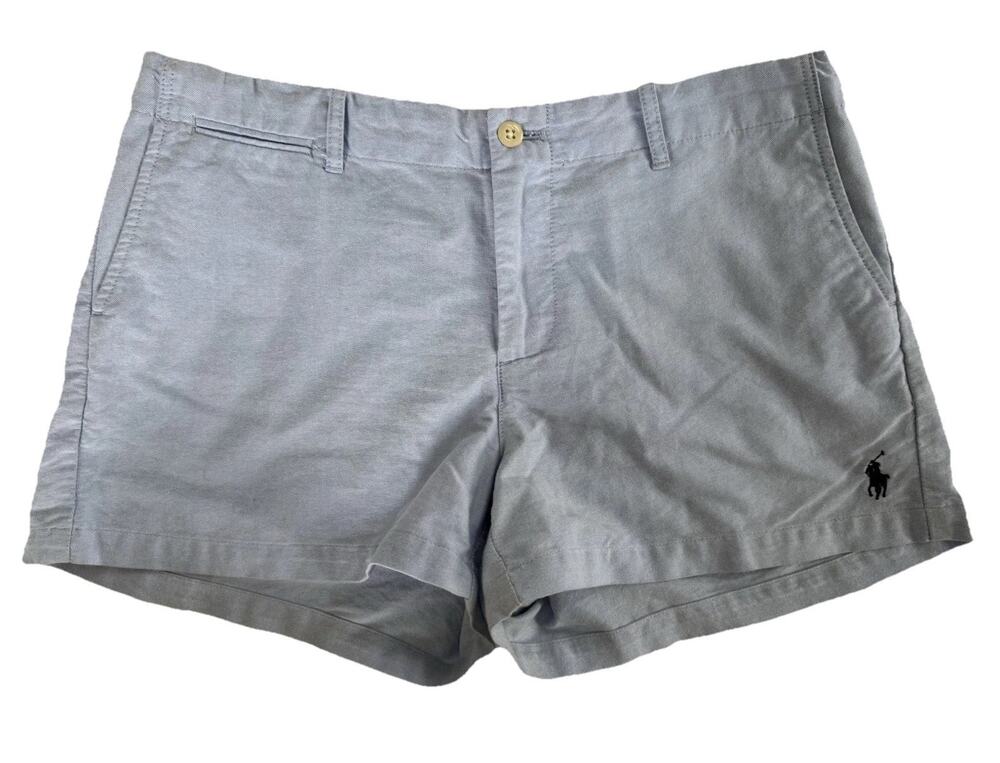 Ralph Lauren Sport Women’s Blue Cotton Chino Shorts 3” Inseam